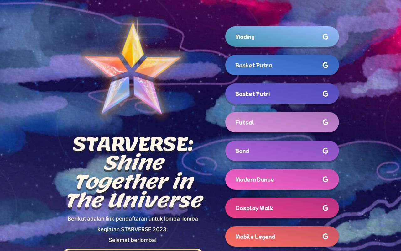 STARVERSE: Shine Together in The Universe